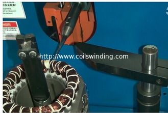 Китай Сторона свисания статора обматывая одиночная шнуруя машину вязки катушек поставщик